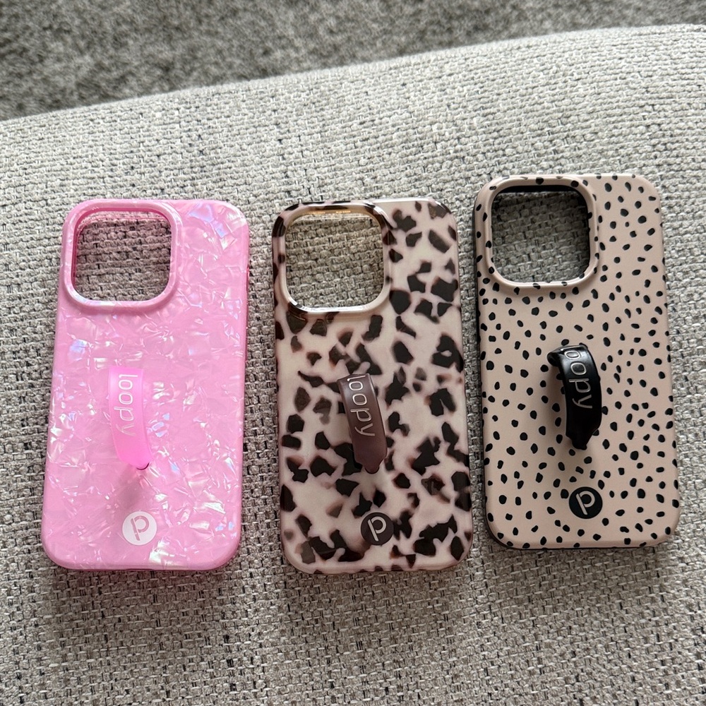 Bundle Loopy iPhone 15 PRO cases